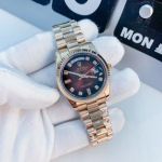 ROLEX Day-date 316L Steel Automatic Movement 36*10MM Black Watch